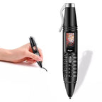 Multifunctional Remote Noise Reduction Back-clip Recording Pen with 0.96 inch Color Screen, Dual SIM Dual Standby, Support Bluetooth, GSM, LED Light, Handwriting – Card Slot, Bluetooth