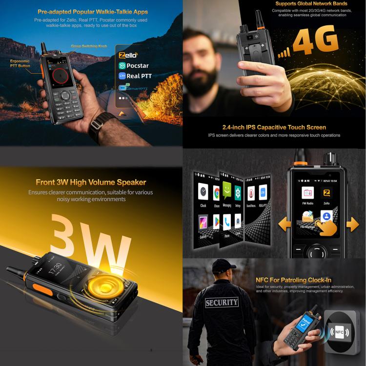 UNIWA F41 Rugged Phone, 1GB+8GB, 2.4 inch MediaTek MT6739, 4600mAh Battery, 21 Keys, Network: 4G, F41