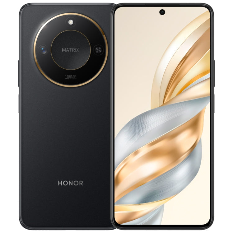 Honor X60, 8GB+128GB, Side Fingerprint, 6.8 inch MagicOS 8.0 Dimensity 7025-Ultra Octa Core, Network: 5G, OTG, Not Support Google Play, 8GB+256GB 8GB+256GB Black