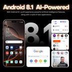 i16 Pro Max / A08A, 3GB+64GB, 6.73 inch Screen, Face Identification, Android 8.1 MTK6753 Octa Core, Network: 4G, Dual SIM, AU Plug, i16 Pro Max / A08A, , AU Plug