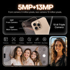i16 Pro Max / A08A, 3GB+64GB, 6.73 inch Screen, Face Identification, Android 8.1 MTK6753 Octa Core, Network: 4G, Dual SIM, AU Plug, i16 Pro Max / A08A, , AU Plug