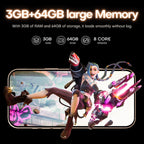 i16 Pro Max / A08A, 3GB+64GB, 6.73 inch Screen, Face Identification, Android 8.1 MTK6753 Octa Core, Network: 4G, Dual SIM, EU Plug, i16 Pro Max / A08A, EU Plug