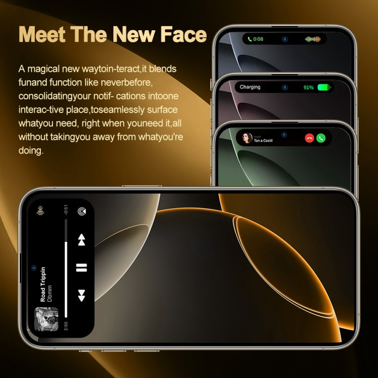i16 Pro Max / Q5, 2GB+16GB, 6.5 inch Screen, Face Identification, Android 8.1 MTK6580P Quad Core, Network: 3G, Dual SIM, AU Plug, i16 Pro Max / Q5, AU Plug