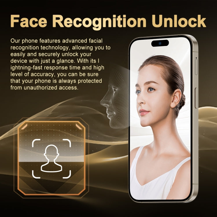 i16 Pro Max / Q5, 2GB+16GB, 6.5 inch Screen, Face Identification, Android 8.1 MTK6580P Quad Core, Network: 3G, Dual SIM, AU Plug, i16 Pro Max / Q5, AU Plug