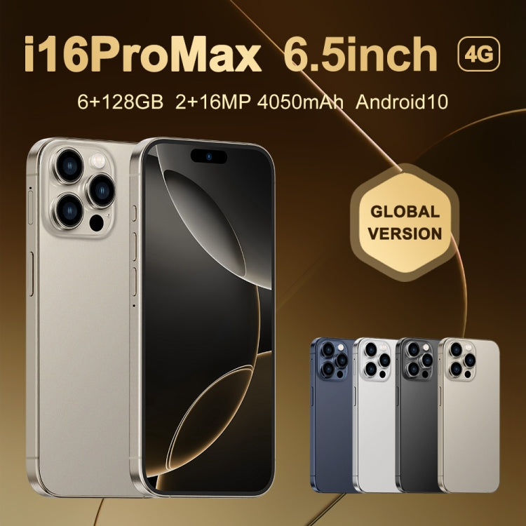 i16 Pro Max / Q5A, 6GB+128GB, 6.5 inch Screen, Face Identification, Android 10 MTK6762 Octa Core, OTG, NFC, Network: 4G, Dual SIM, UK Plug, i16 Pro Max / Q5A, UK Plug