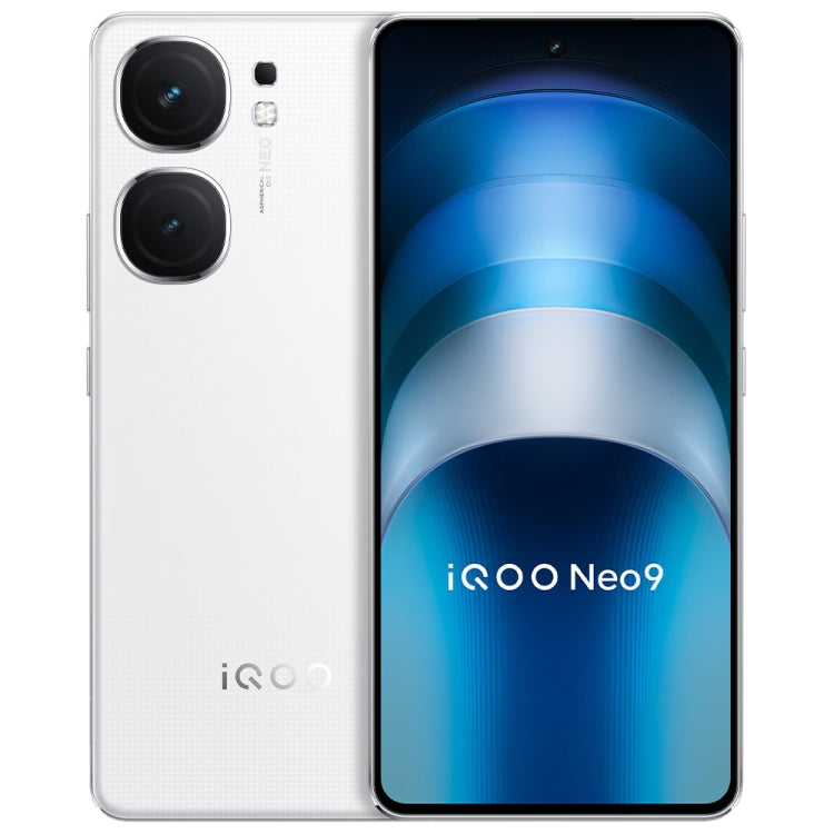 vivo iQOO Neo9, Dual Back Cameras, 16GB+512GB, Face ID / Fingerprint Identification, 6.78 inch Android 14 OriginOS 4 Snapdragon 8 Gen 2 Octa Core, OTG, NFC, Network: 5G, Support Google Play, vivo iQOO Neo9, 16GB+512GB, iQOO Neo9, 16GB+512GB – Leather,... vivo iQOO Neo9, 16GB+512GB White