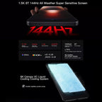 vivo iQOO Neo9, Dual Back Cameras, 16GB+512GB, Face ID / Fingerprint Identification, 6.78 inch Android 14 OriginOS 4 Snapdragon 8 Gen 2 Octa Core, OTG, NFC, Network: 5G, Support Google Play, vivo iQOO Neo9, 16GB+512GB, iQOO Neo9, 16GB+512GB