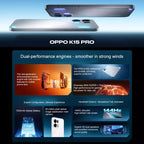 OPPO K15 Pro, 12GB+512GB, Screen Fingerprint, 6.59 inch ColorOS 16.0 Android 16 Dimensity 8500 SUPER Octa Core, NFC, Network: 5G, 12GB+512GB (Black), 12GB+512GB – Fast Charging