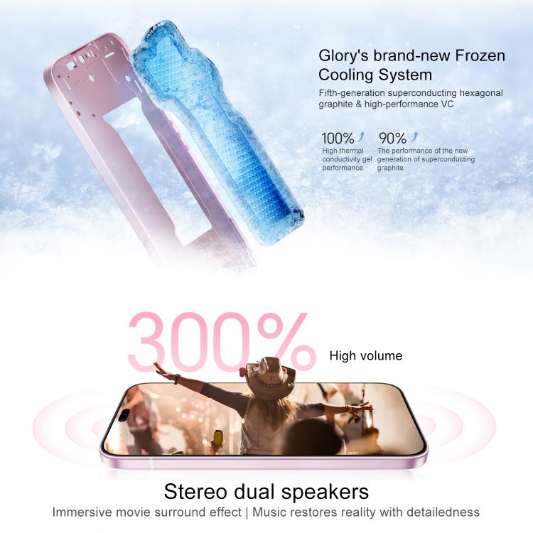 Honor X80i, 12GB+256GB, In-screen Fingerprint, 6.6 inch MagicOS 10.0 Android 16.0 Dimensity 6500 Elite Octa Core, Network: 5G, OTG, NFC, 12GB+256GB
