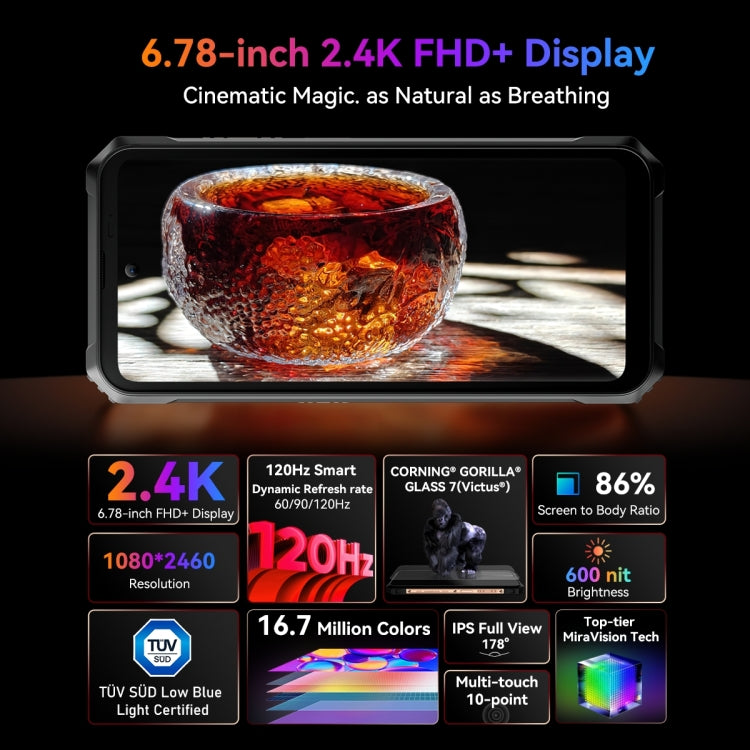Blackview BL9000 Pro 5G, Thermal Imaging Camera, 12GB+512GB, IP68/IP69K/MIL-STD-810H, 6.78 inch Android 14 MediaTek Dimensity 8020 Octa Core, Network: 5G, NFC, OTG, BL9000 Pro 5G 12GB+512GB – Shockproof, Waterproof, Magnetic