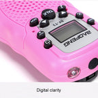 2 PCS BaoFeng BF-T3 1W Children Single Band Radio Handheld Walkie Talkie with Monitor Function, US Plug, BF-T3 US Plug