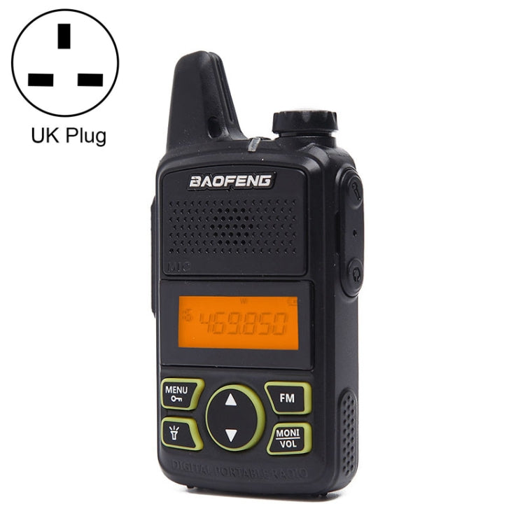 BaoFeng BF-T1 Single Band Radio Handheld Walkie Talkie, UK Plug, BF-T1 UK Plug BF-T1 UK Plug