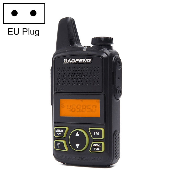 BaoFeng BF-T1 Single Band Radio Handheld Walkie Talkie, EU Plug, BF-T1 EU Plug BF-T1 EU Plug
