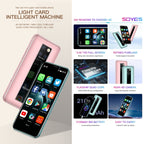 Face Identification, 3.46 inch Android 9.0 MTK6739CW Quad Core up to 1.28GHz, Dual SIM, Bluetooth, WiFi, GPS, Network: 4G, 3GB+64GB