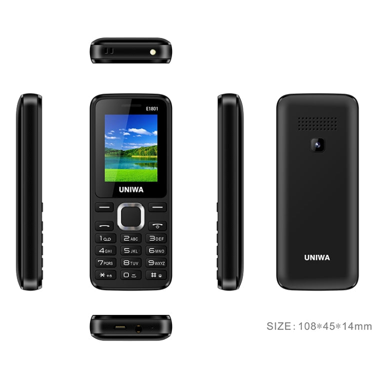 1.77 inch, 800mAh Battery, 21 Keys, Support Bluetooth, FM, MP3, MP4, GSM, Dual SIM – Bluetooth