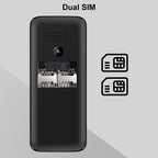 1.77 inch, 800mAh Battery, 21 Keys, Support Bluetooth, FM, MP3, MP4, GSM, Dual SIM – Bluetooth