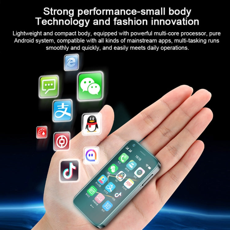 SOYES XS12, 3GB+32GB, 3.0 inch Android 9.0 MTK6737M Quad Core up to 1.1GHz, Bluetooth, WiFi, FM, Network: 4G, Dual SIM, 3GB+32GB – Bluetooth