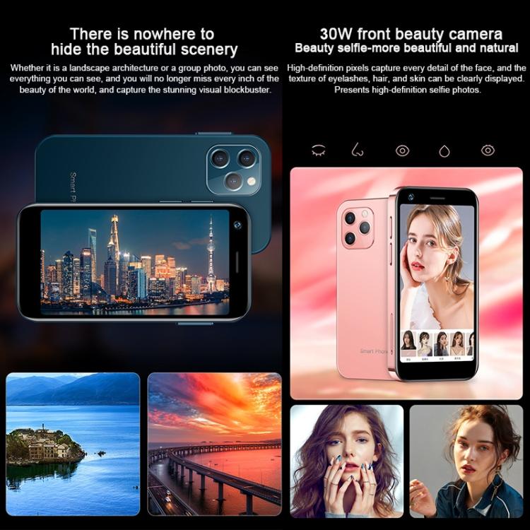 SOYES XS12, 3GB+32GB, 3.0 inch Android 9.0 MTK6737M Quad Core up to 1.1GHz, Bluetooth, WiFi, FM, Network: 4G, Dual SIM, 3GB+32GB – Bluetooth