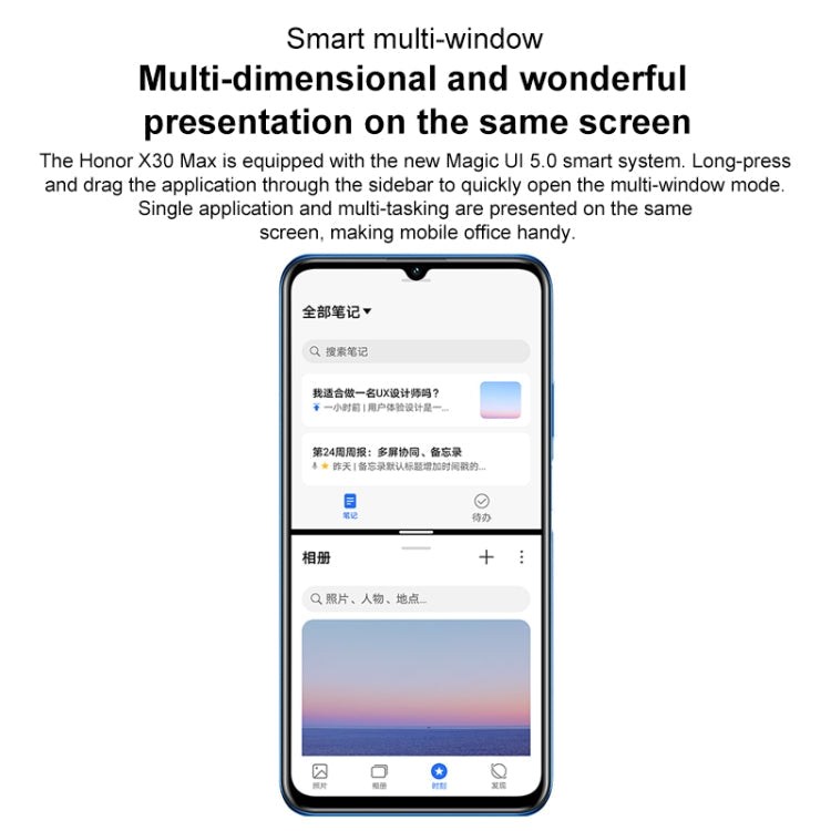 Dual Back Cameras, Side Fingerprint Identification, 5000mAh Battery, 7.09 inch Magic UI 5.0 (Android R) Dimensity 900 Octa Core up to 2.4GHz, Network: 5G, NFC, Not Support Google Play, X30 Max 5G 8GB+128GB – Durable Build, Easy to Use