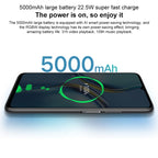 Dual Back Cameras, Side Fingerprint Identification, 5000mAh Battery, 7.09 inch Magic UI 5.0 (Android R) Dimensity 900 Octa Core up to 2.4GHz, Network: 5G, NFC, Not Support Google Play, X30 Max 5G 8GB+128GB – Durable Build, Easy to Use