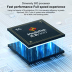 Dual Back Cameras, Side Fingerprint Identification, 5000mAh Battery, 7.09 inch Magic UI 5.0 (Android R) Dimensity 900 Octa Core up to 2.4GHz, Network: 5G, NFC, Not Support Google Play, X30 Max 5G 8GB+128GB – Durable Build, Easy to Use