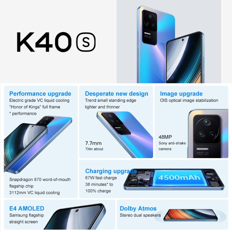 Triple Back Cameras, 4500mAh Battery, Fingerprint Identification, 6.67 inch MIUI 13 Qualcomm Snapdragon 870 Octa Core up to 3.2GHz, Network: 5G, Dual SIM, NFC, IR, 12GB+256GB – Durable Build, Easy to Use