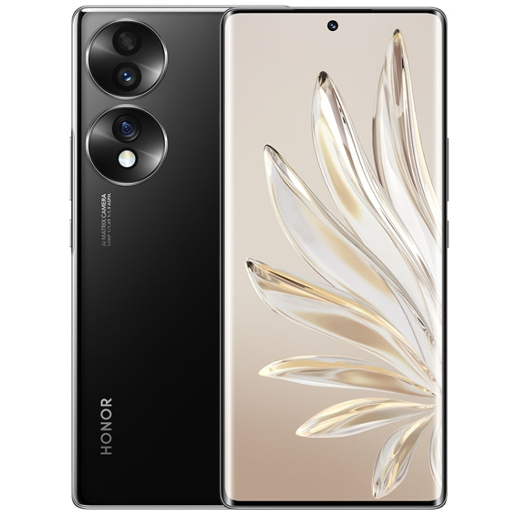 Triple Back Cameras, Screen Fingerprint Identification, 6.67 inch Magic UI 6.1 Qualcomm Snapdragon 778G Plus Octa Core up to 2.5GHz, Network: 5G, OTG, NFC, Not Support Google Play, Honor 70 5G 12GB+512GB Honor 70 5G 12GB+512GB Jet Black