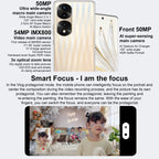 Triple Back Cameras, Screen Fingerprint Identification, 6.78 inch Magic UI 6.1 Dimensity 9000 Octa Core up to 3.05GHz, Network: 5G, OTG, NFC, Not Support Google Play, Honor 70 Pro+ 5G 8GB+256GB – Durable Build, Easy to Use