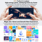 Triple Back Cameras, Screen Fingerprint Identification, 6.78 inch Magic UI 6.1 Dimensity 9000 Octa Core up to 3.05GHz, Network: 5G, OTG, NFC, Not Support Google Play, Honor 70 Pro+ 5G 8GB+256GB – Durable Build, Easy to Use