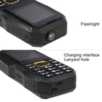 Waterproof Shockproof Dustproof, 5800mAh Battery, 1.8 inch, 21 Keys, LED Flashlight, Dual SIM – Shockproof, Waterproof, Bluetooth