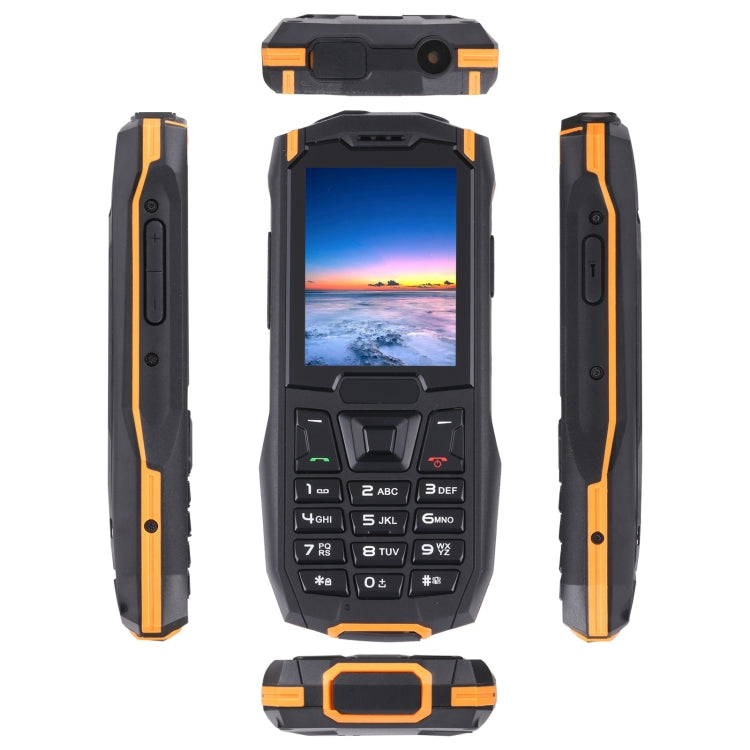 IP68 Waterproof Dustproof Shockproof, 2.4 inch, MTK6261D, 2500mAh Battery, SOS, FM, Dual SIM