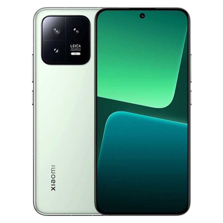 Triple Back Cameras, 6.36 inch In-screen Fingerprint Identification MIUI 14 Qualcomm Snapdragon 8 Gen 2 Octa Core up to 3.2GHz, Network: 5G, NFC, Wireless Charging Function, Xiaomi 13 12GB+256GB – Waterproof, Wireless Charging Xiaomi 13 12GB+256GB Green