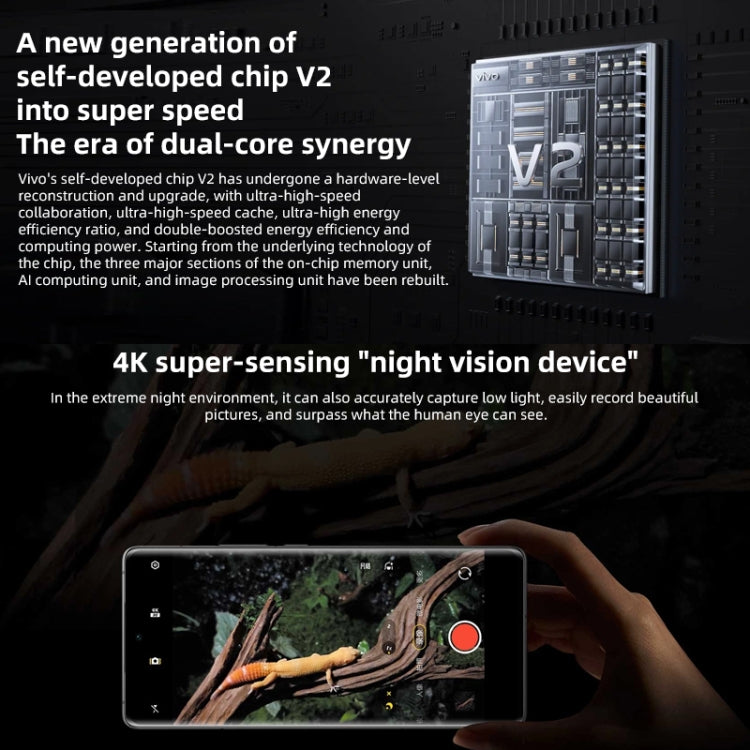 Quad Back Cameras, Screen Fingerprint Identification / Face ID, 4700mAh Battery, 6.78 inch Android 13.0 OriginOS 3 Qualcomm Snapdragon 8 Gen 2 Octa Core up to 3.2GHz, NFC, OTG, Network: 5G, Support Google Play, Support 50W Wireless Flash Charging     ...