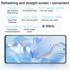 Triple Back Cameras, Screen Fingerprint Identification, 6.67 inch Magic UI 7.0 Qualcomm Snapdragon 8+ Gen1 Octa Core up to 3.0GHz, Network: 5G, OTG, NFC, Not Support Google Play, Honor 80 Pro Flat 5G, 12GB+256GB