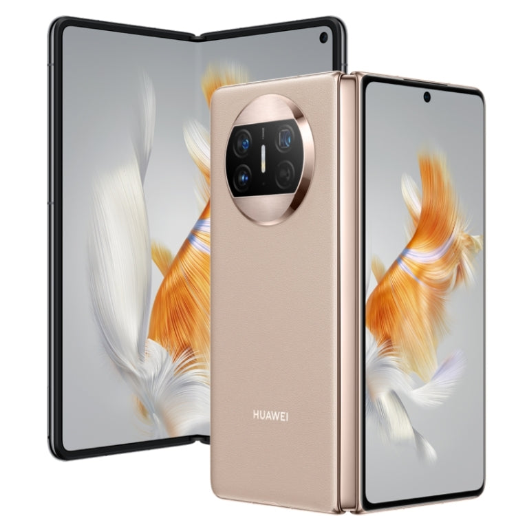 Triple Cameras, Face ID & Side Fingerprint Identification, 5060mAh Battery, 7.85 inch + 6.4 inch Screen, HarmonyOS 3.1 Snapdragon 8+ 4G Octa Core up to 3.2GHz, Network: 4G, OTG, NFC, Not Support Google Play, 1TB – Durable Build, Easy to Use 1TB Gold