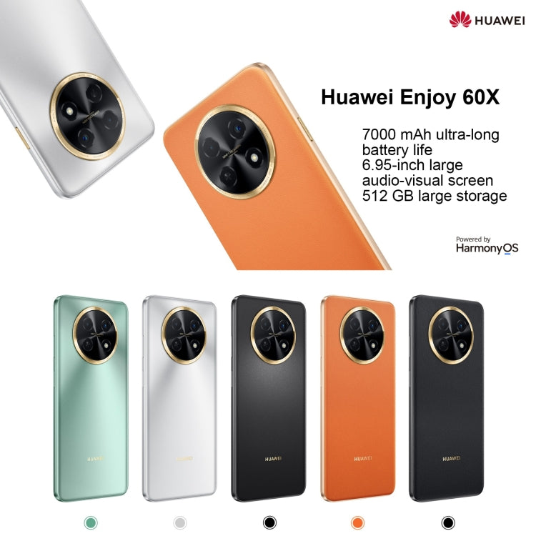 Dual Back Cameras, Side Fingerprint Identification, 7000mAh Battery, 6.95 inch HarmonyOS 3.0 Qualcomm Snapdragon 680 Octa Core 2.4GHz, Network: 4G, OTG, NFC, Not Support Google Play, 256GB Black, 256GB Green, 256GB Silver – Durable Build, Easy to Use
