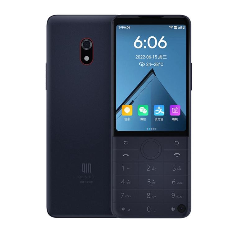 QIN F22 Pro 4G, 6GB+64GB, 3.54 inch Android 12 Helio G85 Octa Core, Network: 4G, OTG, Infrared Remote Control, Single SIM, Support Google Play, 6GB+64GB 6GB+64GB Black