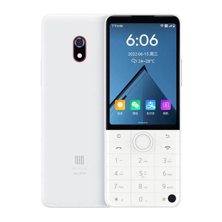 QIN F22 Pro 4G, 6GB+64GB, 3.54 inch Android 12 Helio G85 Octa Core, Network: 4G, OTG, Infrared Remote Control, Single SIM, Support Google Play, 6GB+64GB – Bluetooth 6GB+64GB White