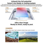 Honor X70 Updated Version, 8GB+128GB, Screen Fingerprint, 6.79 inch MagicOS 10.0 / Android 16 Snapdragon 6 Gen 4 Octa Core, Network: 5G, OTG, NFC, Support Google Play, 8GB+128GB – TPU