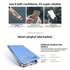 Honor X70 Updated Version, 12GB+256GB, Screen Fingerprint, 6.79 inch MagicOS 10.0 / Android 16 Snapdragon 6 Gen 4 Octa Core, Network: 5G, OTG, NFC, Support Google Play, 12GB+256GB – TPU