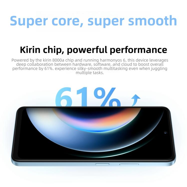 HUAWEI Enjoy 90, 8GB+128GB, Side Fingerprint, 6.67 inch HarmonyOS 6.0 Kirin 8000A, OTG, Not Support Google Play, 8GB+128GB