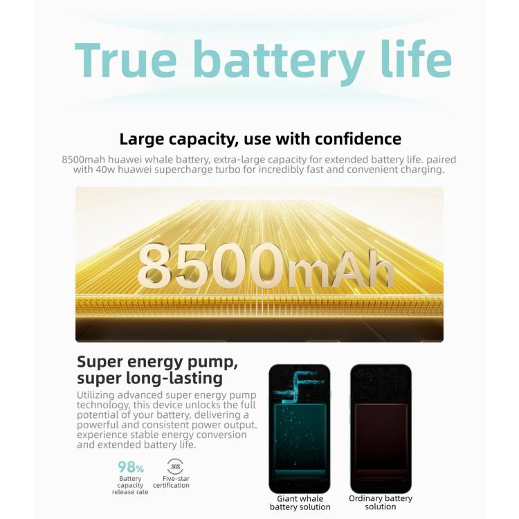 HUAWEI Enjoy 90 Pro Max, 8GB‌+512GB, Side Fingerprint, 6.84 inch HarmonyOS 6.0 Kirin 8000, OTG, Not Support Google Play, 8GB+512GB