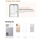 OPPO A6k 5G, 8GB+512GB, Side Fingerprint, 6.75 inch ColorOS 15 MediaTek Dimensity 6300 Octa Core, OTG, Network: 5G, 8GB+512GB