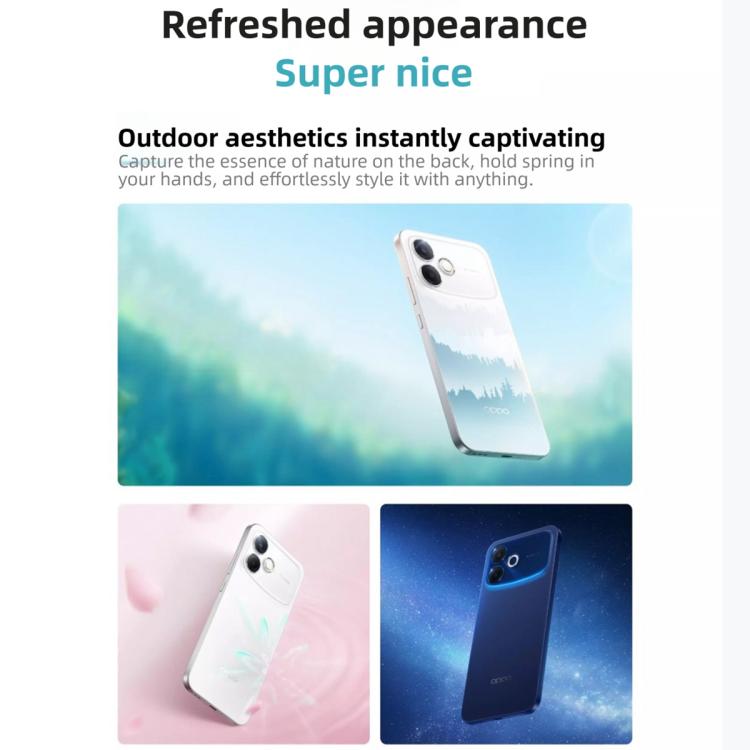OPPO A6s Pro 5G, 8GB+256GB, Screen Fingerprint, 6.57 inch ColorOS 16.0 MediaTek Dimensity 6360 MAX Octa Core, NFC, OTG, Network: 5G, 8GB+256GB