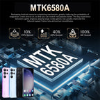 Face Identification, Android 9.1 MTK6580A Quad Core, Network: 3G, Dual SIM, S23 Ultra 5G / X21 – Durable Build, Easy to Use