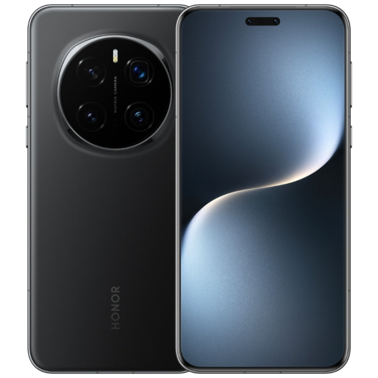 Honor Magic7 Pro, 12GB+256GB, Screen Fingerprint, 6.8 inch MagicOS 9.0 / Android 15 Snapdragon 8 Elite 3nm Octa Core, Network: 5G, NFC, OTG, Not Support Google Play, 12GB+256GB 12GB+256GB Black