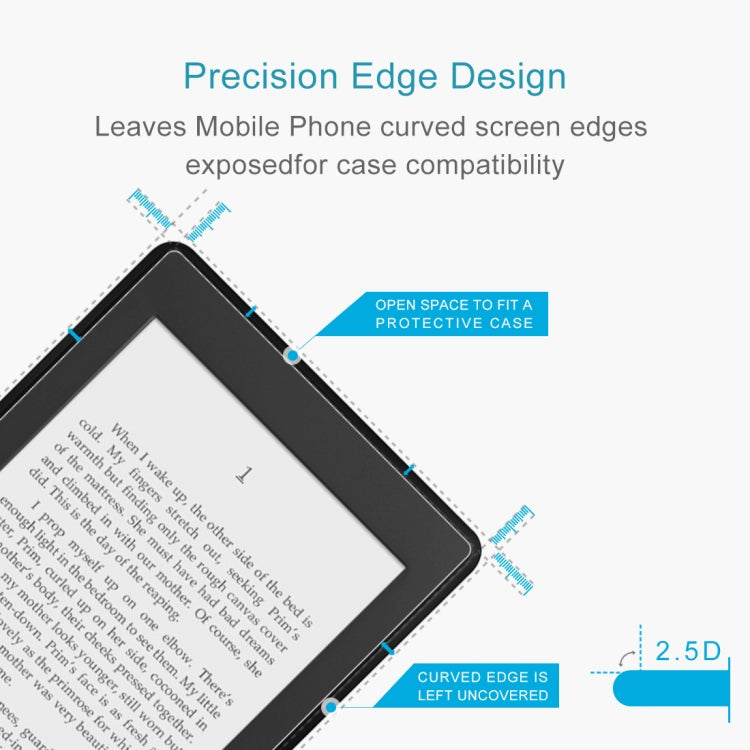 9H 2.5D Frosted Explosion-proof Tempered Glass Film for Amazon Kindle Paperwhite Lite, Frosted – Tempered Glass, Screen Protector, Ultra-thin