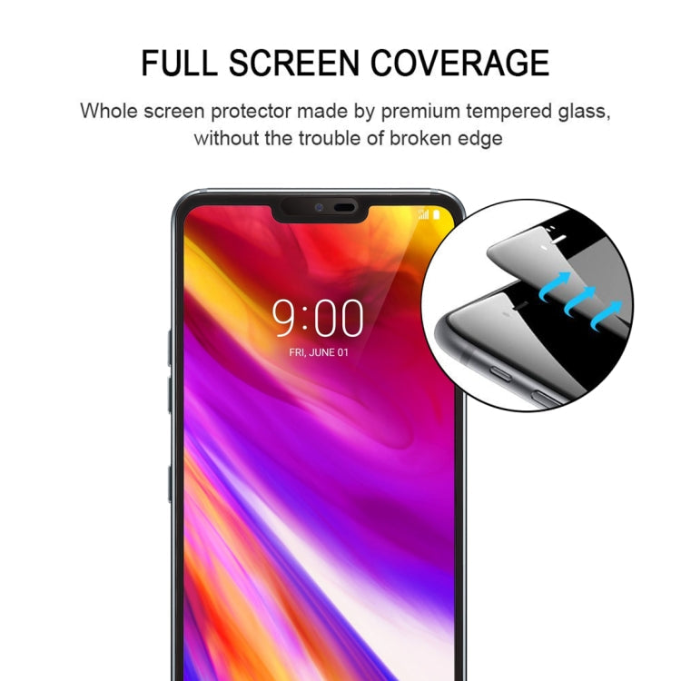0.26mm 9H 2.5D Tempered Glass Film for LG G7 ThinQ – Tempered Glass, Screen Protector, Ultra-thin, For LG G7 ThinQ(Black)