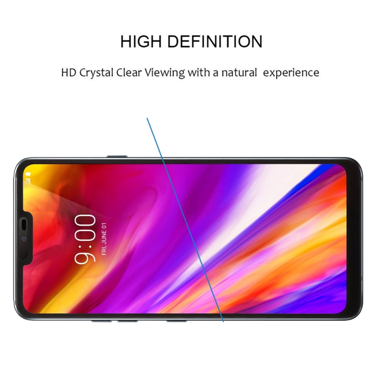 0.26mm 9H 2.5D Tempered Glass Film for LG G7 ThinQ – Tempered Glass, Screen Protector, Ultra-thin, For LG G7 ThinQ(Black)