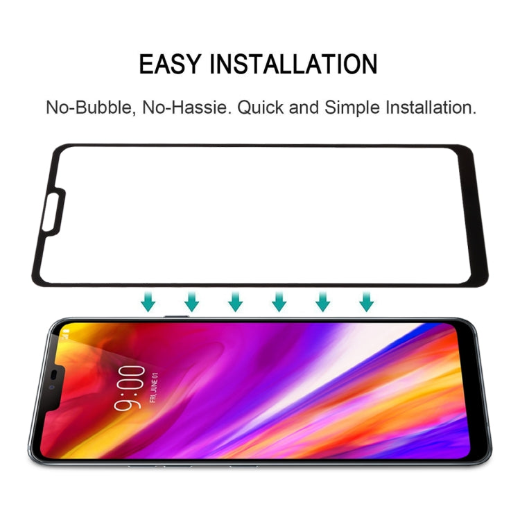 0.26mm 9H 2.5D Tempered Glass Film for LG G7 ThinQ – Tempered Glass, Screen Protector, Ultra-thin, For LG G7 ThinQ(Black)